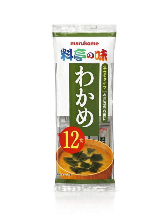 Sopa Instantánea de Miso y Alga Wakame | Marukome 12 Raciones